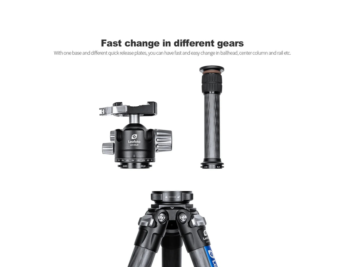 Quick-Link System Set, Ball Head Quick Release Mount 3/8"