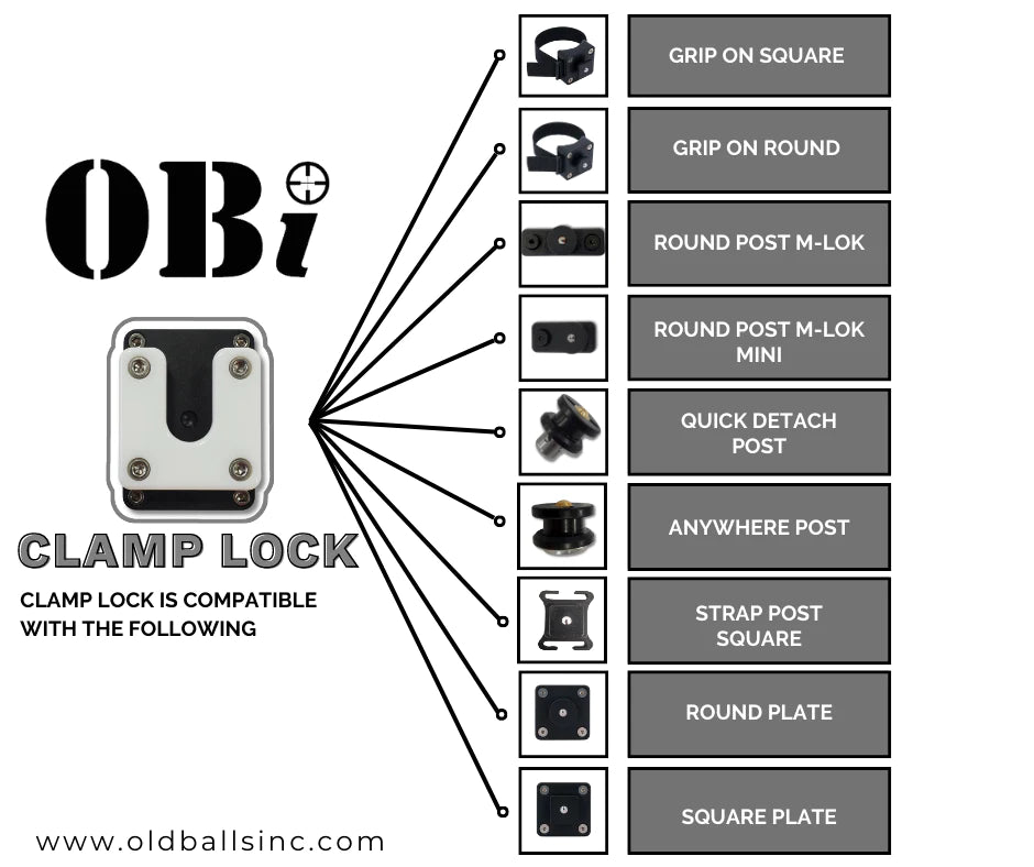 OBi LINK SYSTEM -- CLAMP LOCK-W/LOCKING