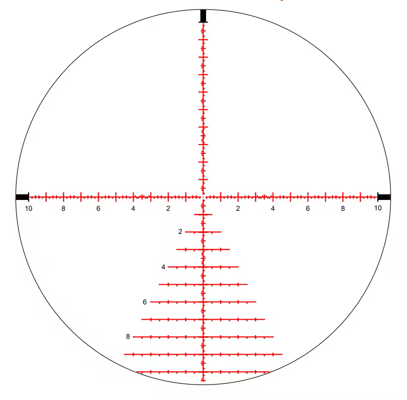 K540i 5-40x56 DLR CCW SKMR4+ Riflescope w/Left Windage