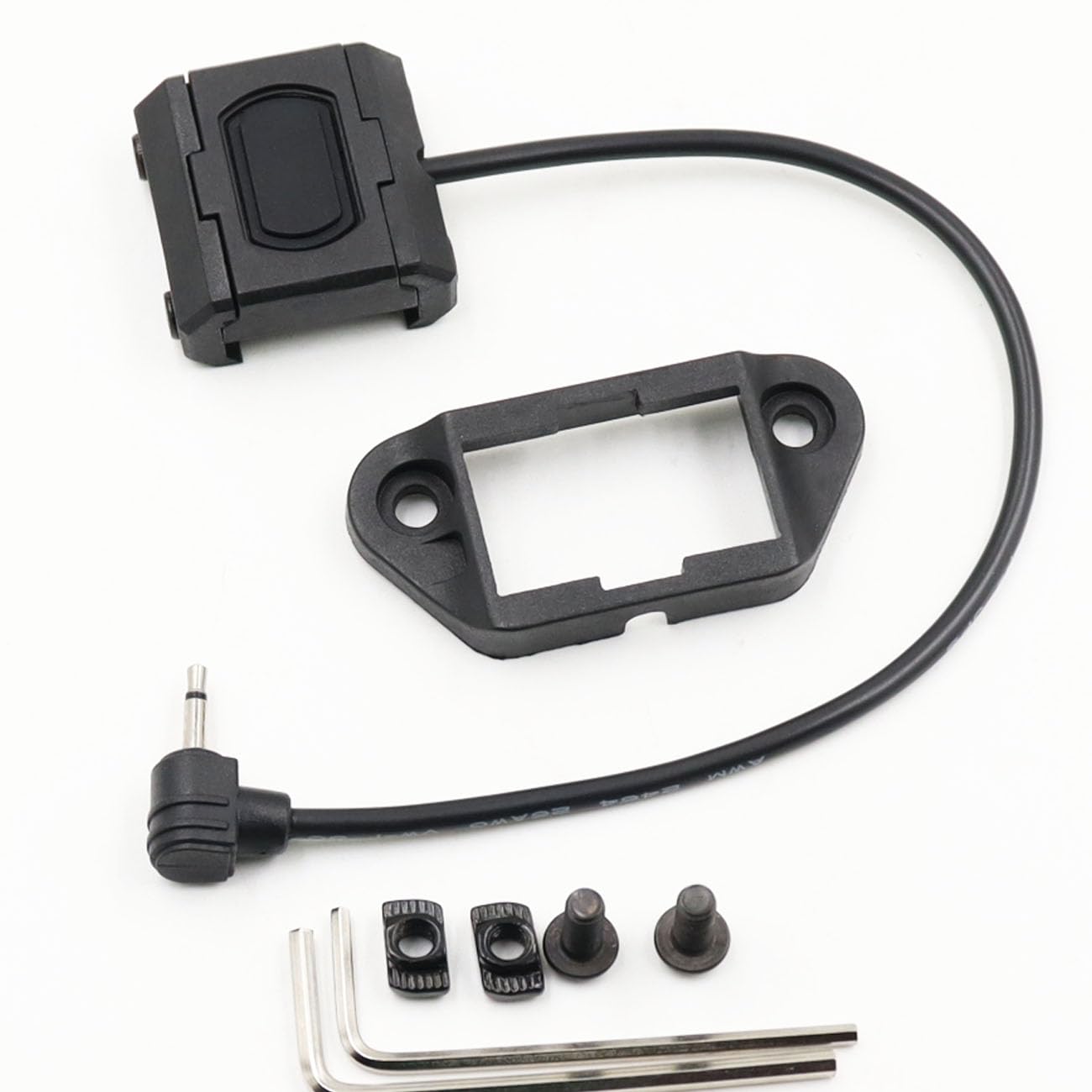 Pressure Switch with Mlok/Keymod/20mm Picatinny rail (2.5mm Plug-Black ...