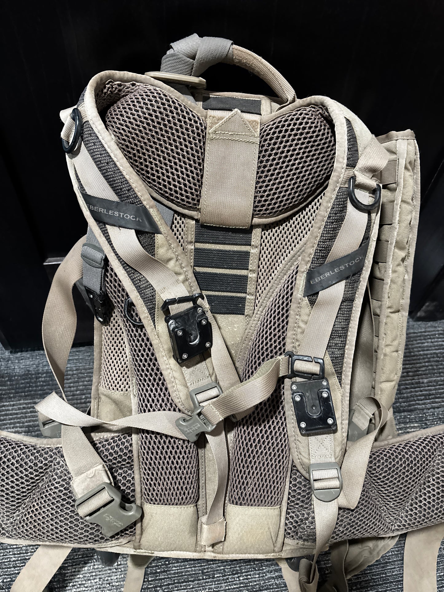 Eberlestock Gunslinger II with rain cover and OBI