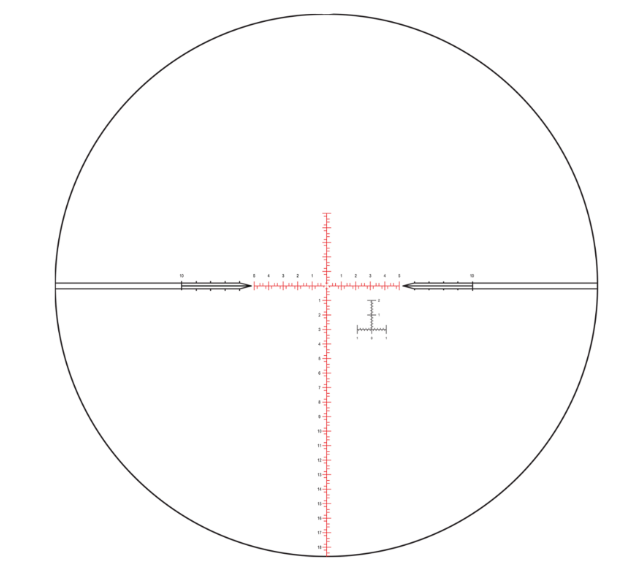 Nightforce NX6 3-18x50mm F1 FieldSet .1 MRAD DigIllum Mil-C First Focal Plane Reticle Riflescope