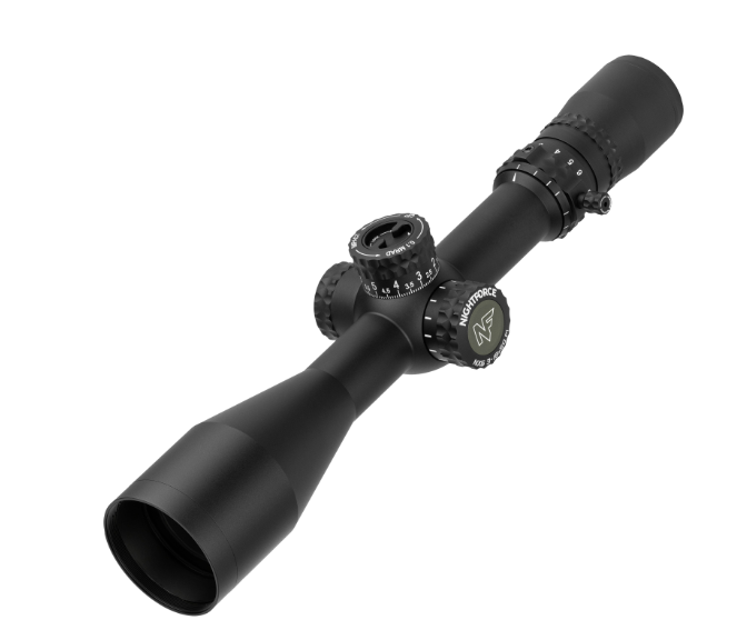 Nightforce NX6 2-12x42mm F1 FieldSet .1 MRAD DigIllum FC-MRx (MRAD) First Focal Plane Reticle Riflescope