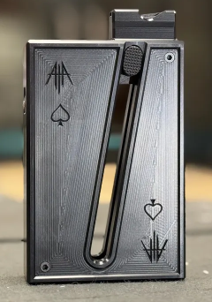 “Ace of Spades” 15 round Billet Magazine for Vudoo/MPA