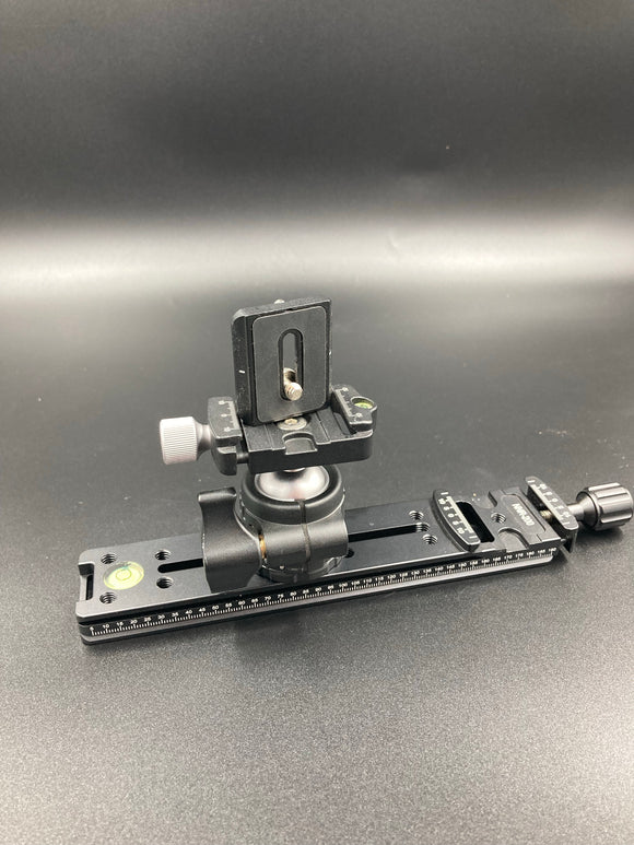 Rail and ball head