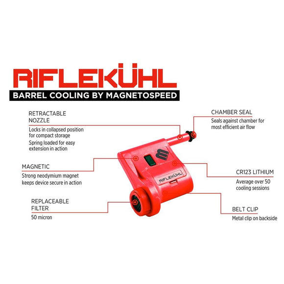 Riflekühl Barrel Cooler by MagnetoSpeed